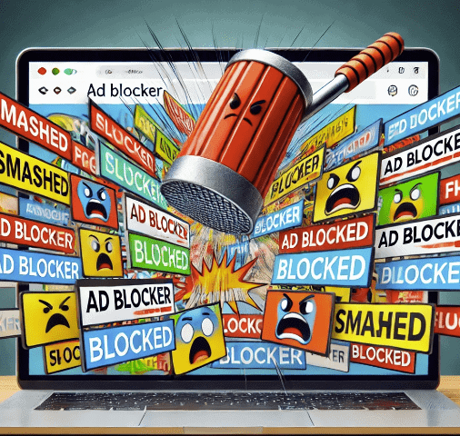 Ads Being Blocked on a Web Browser