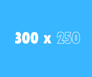 300 x 250 Display Ad Example